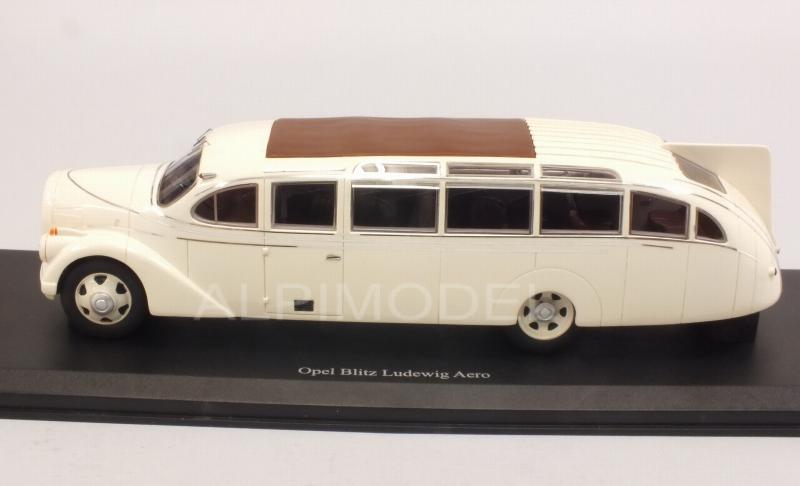Opel Blitz Ludewig Aero Bus 1937 (Cream/White) - auto-cult
