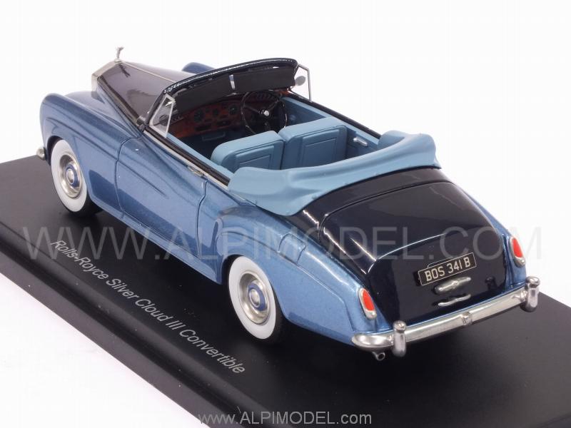 Rolls Royce Silver Cloud III Convertible (Metallic Light Blue) - best-of-show