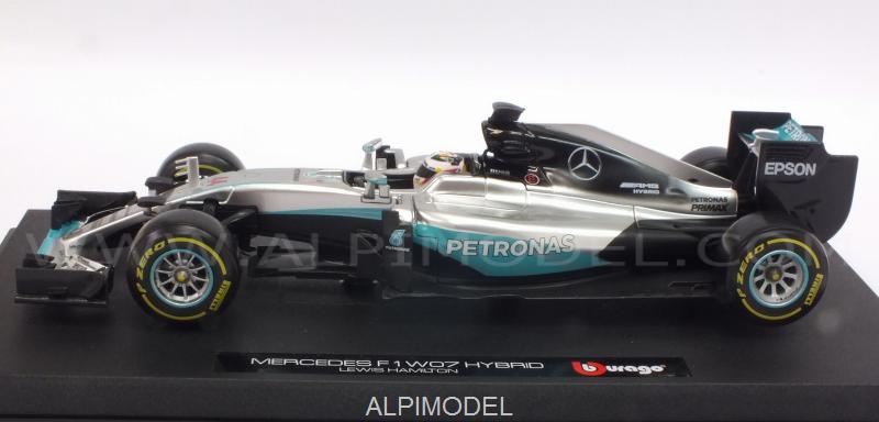 Mercedes AMG W07 #44  2016 Lewis Hamilton - bburago