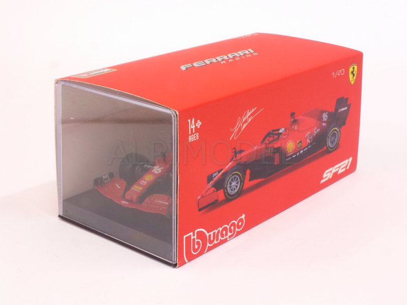 Ferrari SF21 #16 2021 Charles Leclerc - Signature Edition - burago