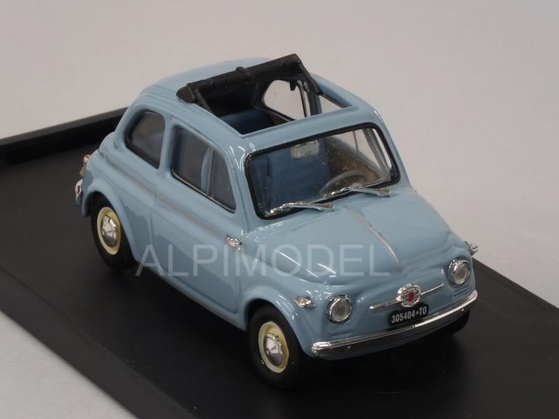 Fiat Nuova 500 Tetto Apribile closed 1959 (Celeste Medio) - brumm