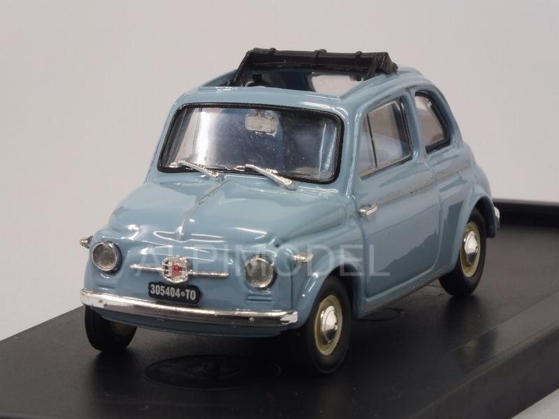 Fiat Nuova 500 Tetto Apribile closed 1959 (Celeste Medio) by brumm