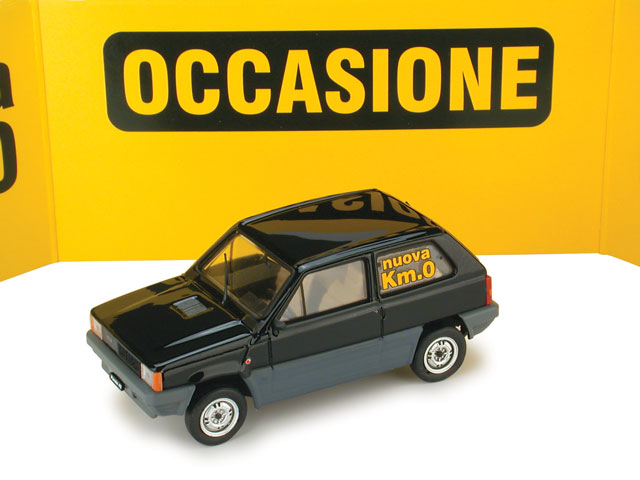 Fiat Panda 45 Prima Serie 1980 'Occasione Km.0' (Nero Luxor) by brumm