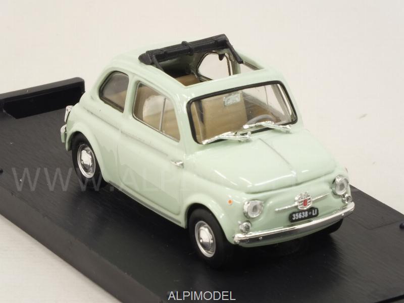 Fiat 500D aperta 1960-1965 (Verde Chiaro) (New model 2017) - brumm