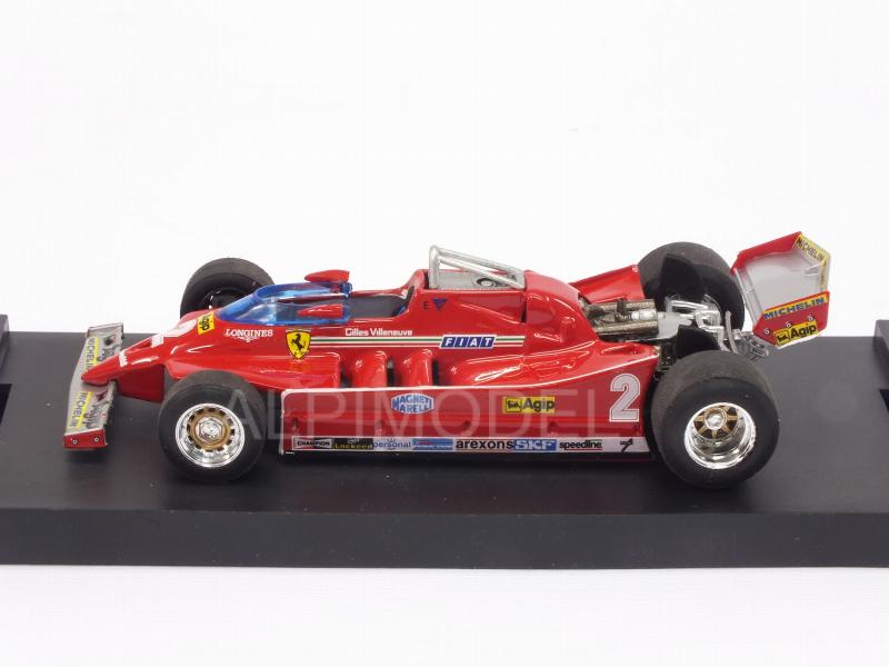Ferrari 126 C Turbo #2 Test GP Italy Imola 1980 Gilles Villeneuve - brumm