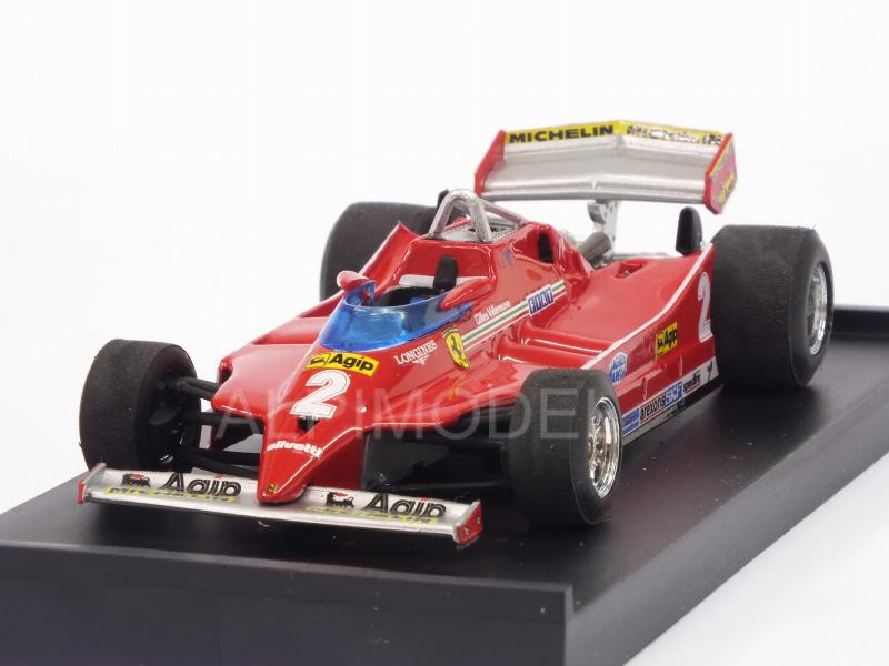Ferrari 126 C Turbo #2 Test GP Italy Imola 1980 Gilles Villeneuve by brumm