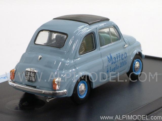 Fiat 500D 'Matteo 4 Luglio 2006' (Limited Edition 500pcs) - brumm