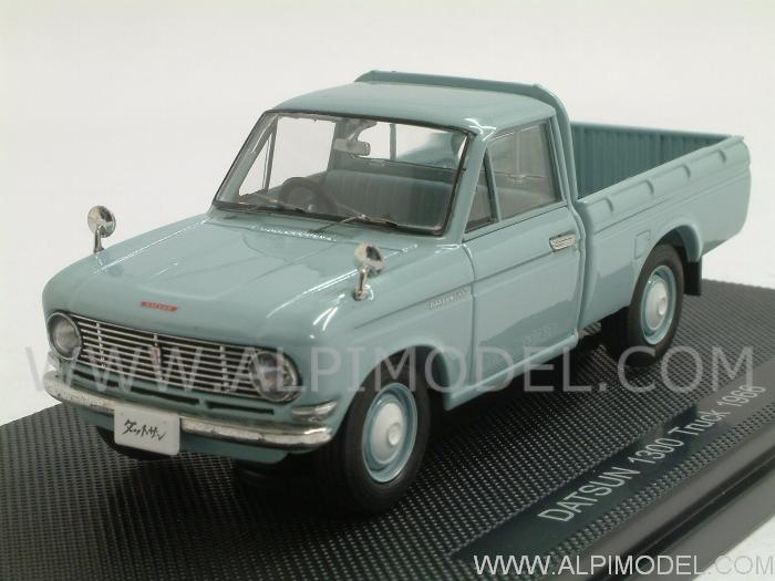 Datsun Truck 1300 1966 (Cinder Blue) by ebbro