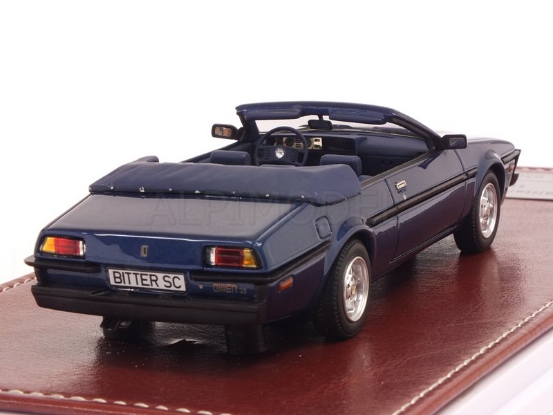 Bitter SC Cabriolet 1983-89 (Metallic Blue) - great-iconic-models