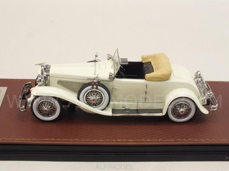 Duesenberg Model J SWB Convertible Coupe Murphy 1929 (White) - glm-models