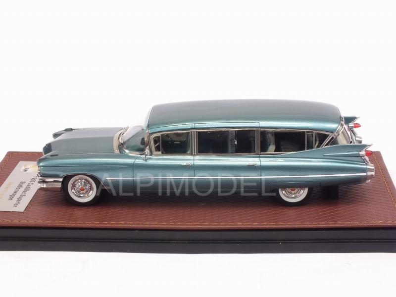 Cadillac Superior Station Wagon 1959 (Turquoise Metallic) - glm-models