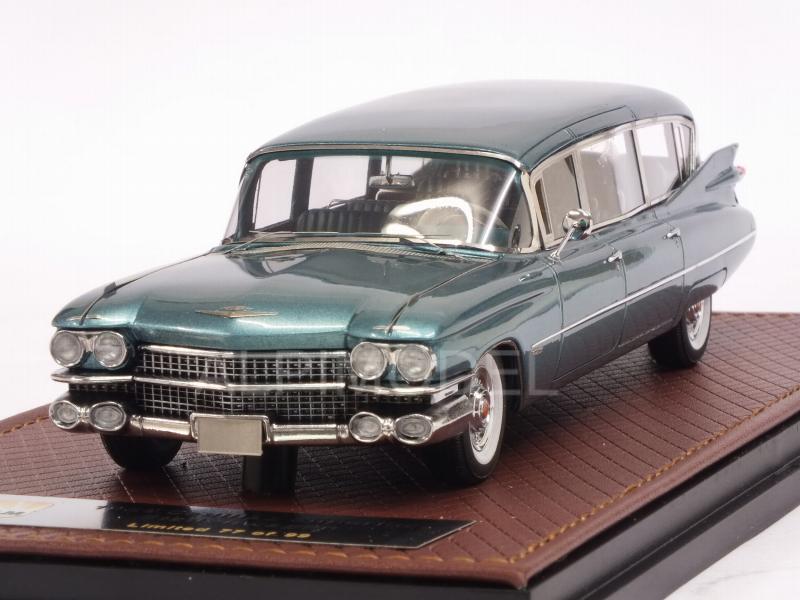 Cadillac Superior Station Wagon 1959 (Turquoise Metallic) by glm-models