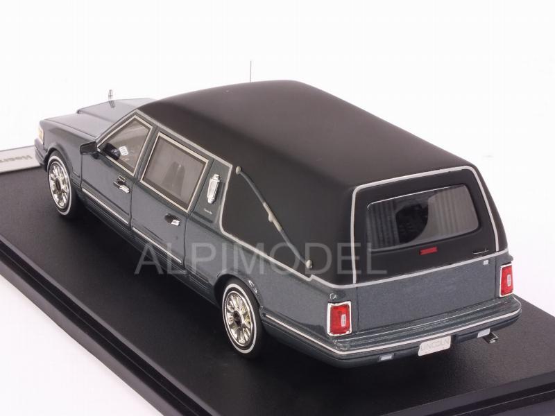 Lincoln Town Car Hearse 1997 (Grey Metallic) - glm-models