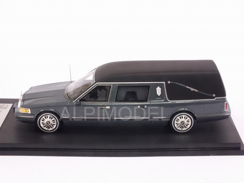 Lincoln Town Car Hearse 1997 (Grey Metallic) - glm-models