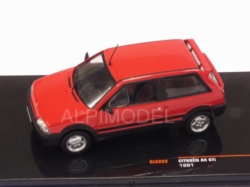 Citroen AX GTI 1991 (Red) - ixo-models
