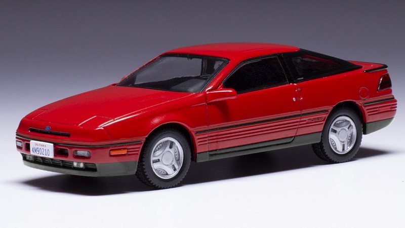 Ford Probe GT Turbo 1989 (Red) by ixo-models