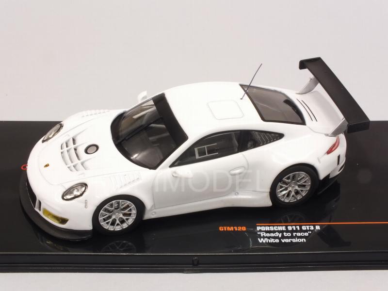 Porsche 911 GT3 R 'Ready to race' (White) - ixo-models
