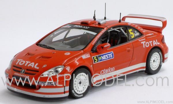 Peugeot 307 WRC #5 Winner Rally Finland 2004 Gronholm - Rautiainen by ixo-models