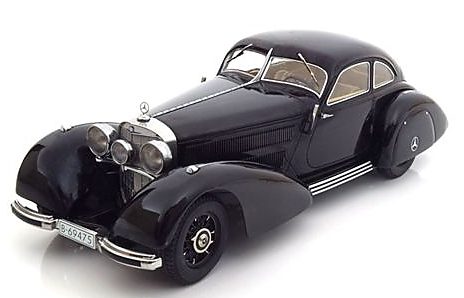 Mercedes 540K Autobahnkurier 1938 (Black) by kk-scale-models
