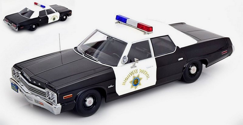 Dodge Monaco California Highway Patrol 1974 by kk-scale-models