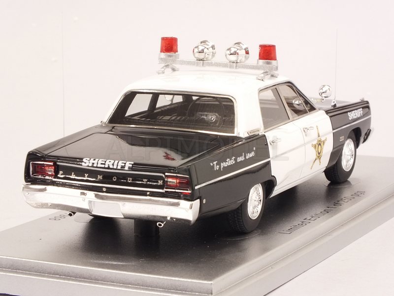 Plymouth Fury Mayberry Sheriff 1968 - kess