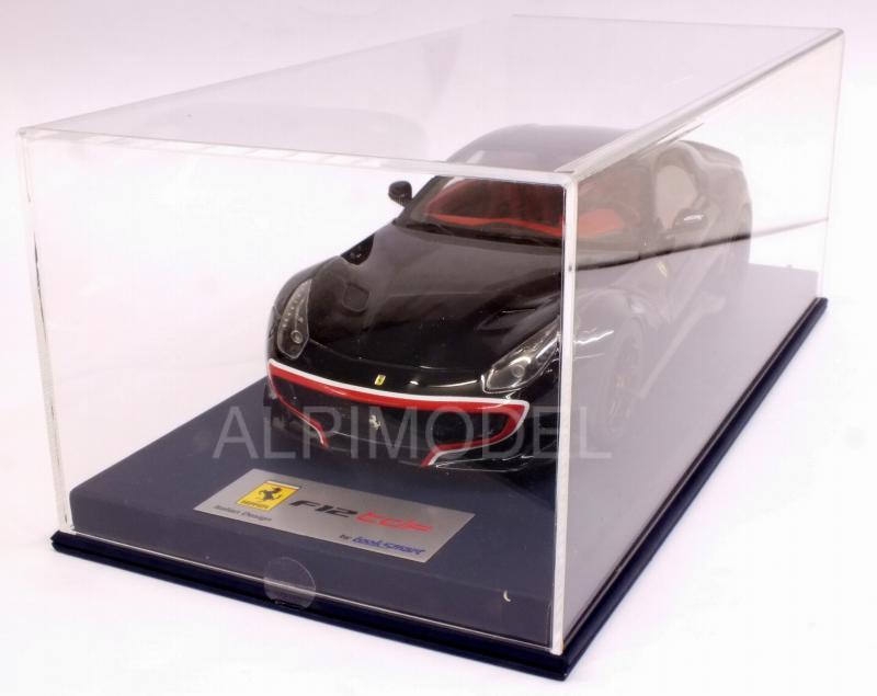 Ferrari F12 TDF (Nero DS) with display case - looksmart