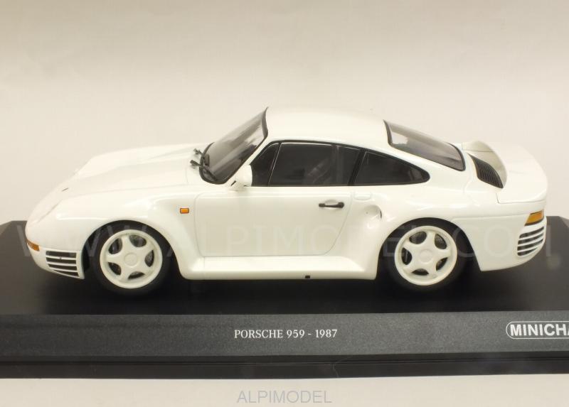 Porsche 959 1987 (White) - minichamps