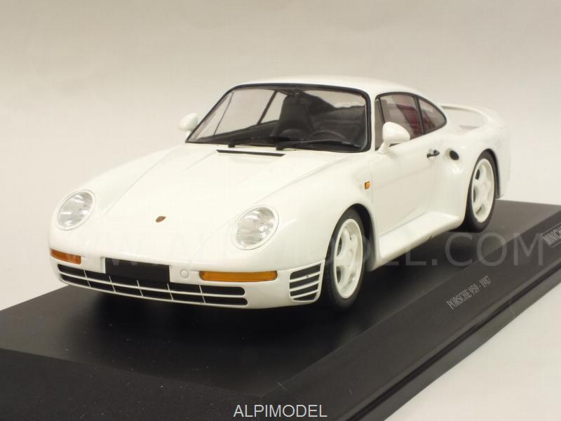 Porsche 959 1987 (White) by minichamps