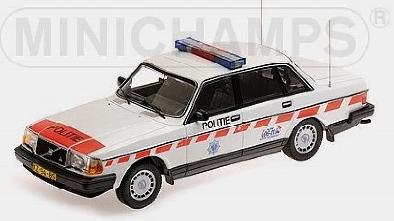 Volvo 240 GL 1986 Politie Netherlands by minichamps