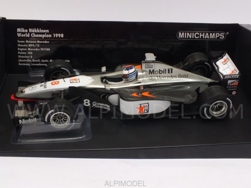 McLaren MP4/13 Mercedes #8 World Champion 1998 Mika Hakkinen - minichamps