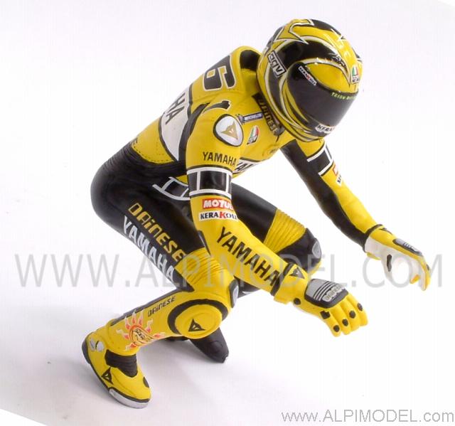 Valentino Rossi figure Riding MotoGP Laguna Seca 2005 by minichamps
