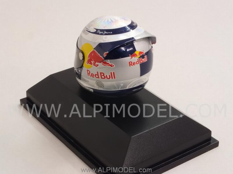 Helmet Arai Sebastian Vettel Valencia 2010 (1/8 scale - 3cm) - minichamps