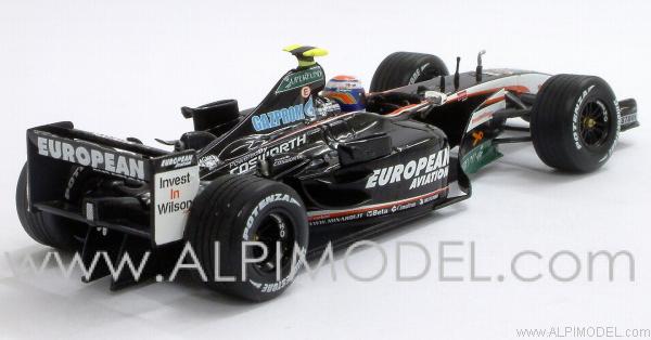 Minardi European PS03 Cosworth 2003 - Test driver Matteo Bobbi - minichamps