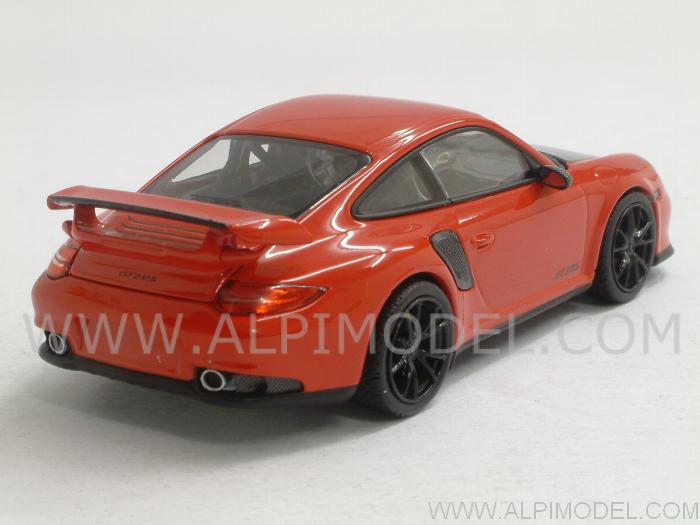Porsche 911 (997 II GT2) RS 2010 (Indian Red) - minichamps