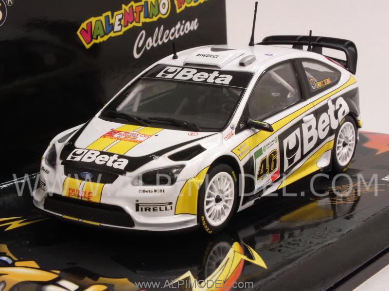Ford Focus Rally Beta Valentino Rossi Rally Monza 2008 by minichamps