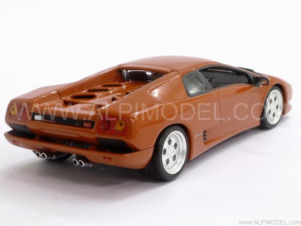 Lamborghini Diablo 1994 (Diablo Rosso Copper Metallic). - minichamps