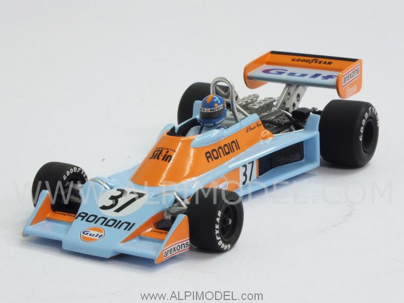 Tyrrell 007 Ford Gulf 1976 Alessandro Pesenti Rossi by minichamps