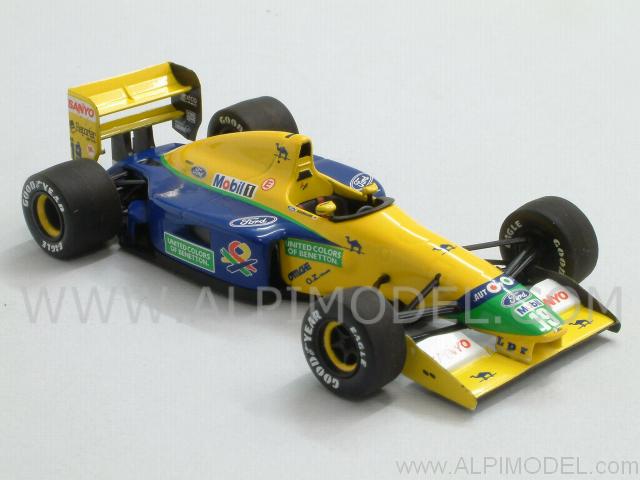 Benetton B191B Ford  Early Season 1992 Michael Schumacher - minichamps