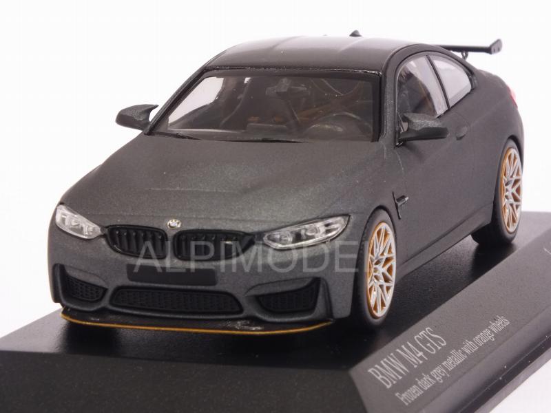 BMW M4 GTS 2016 (Frozen Dark Grey Metallic) by minichamps