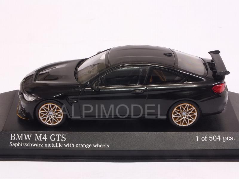 BMW M4 GTS 2016 (Black Metallic) - minichamps