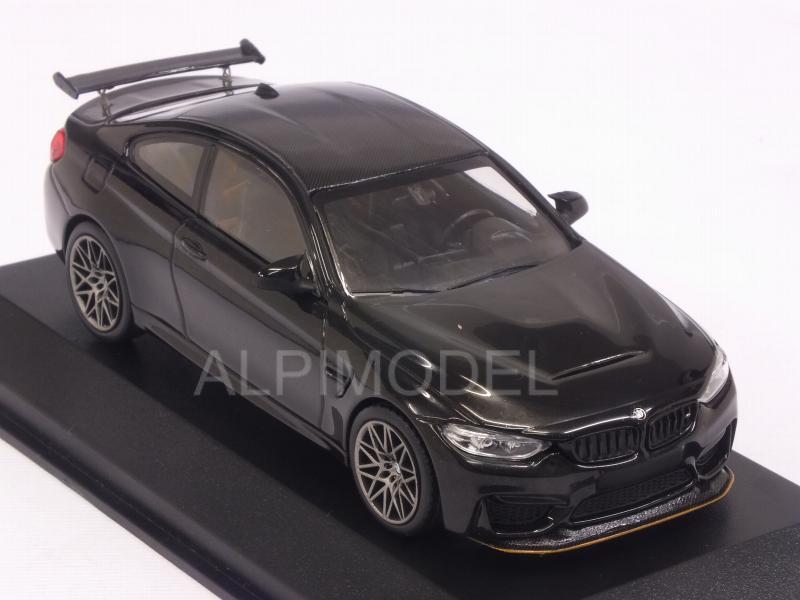 BMW M4 GTS 2016 (Black Metallic - Grey Wheels) - minichamps
