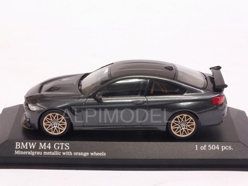 BMW M4 GTS 2016 (Grey Metallic) - minichamps
