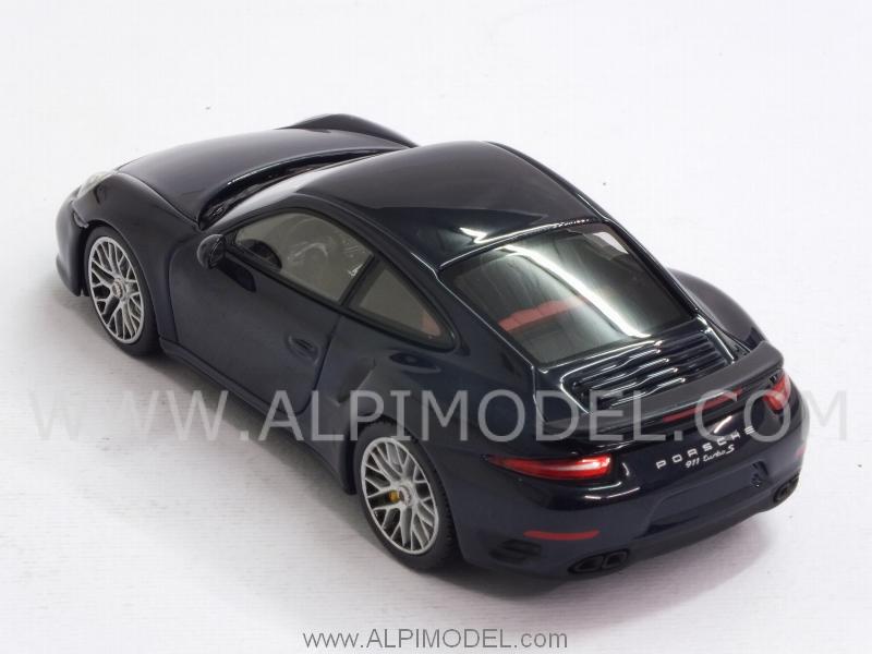 Porsche 911 Turbo S 2013 (Dark Blue Metallic) - minichamps