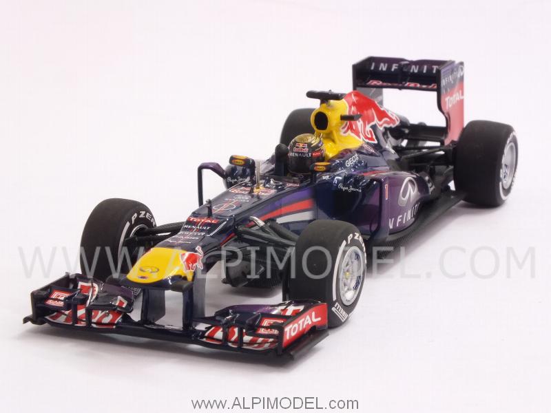 Red Bull RB9 Winner GP Germany 2013  World Champion.Sebastian Vettel by minichamps