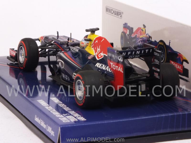 Red Bull RB9 Winner GP Brasil 2013 World Champion Sebastian Vettel - minichamps