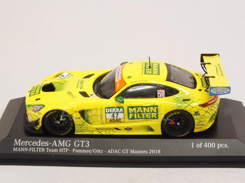 Mercedes AMG GT3 #47 ADAC GT Masters 2018 Pommer - Gotz - minichamps