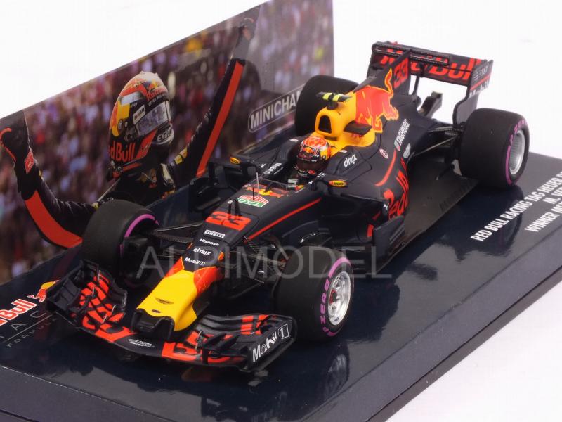 Red Bull RB13 #33 Winner GP Mexico 2017 Max Verstappen - minichamps