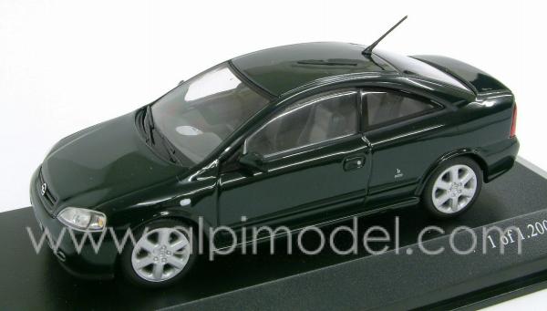 Opel Astra Coupe 2000 (green) by minichamps