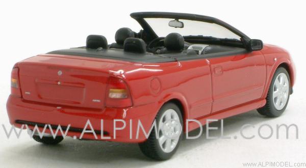 Opel Astra Cabriolet 2000 (Magma Red) - minichamps