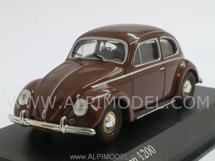 Volkswagen Beetle 1200 1953 (Brown) by minichamps